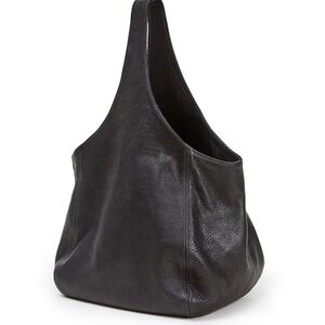 CLARE V.  Black Leather BANDO Bag